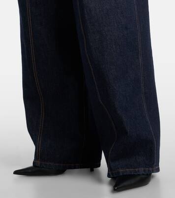 Runway low-rise wide-leg jeans | Sportmax