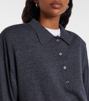 Croydon wool-blend polo sweater | The Frankie Shop