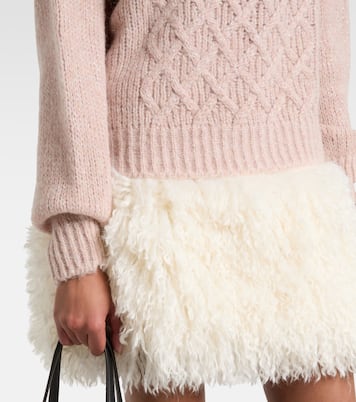 Alpaca-blend turtleneck sweater | Moncler