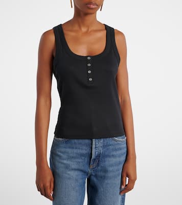 Abbott cotton-blend tank top | Veronica Beard