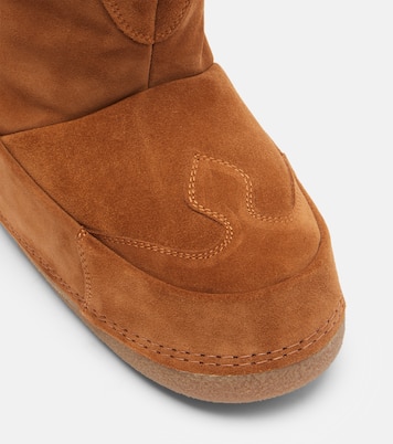 Schneestiefel Cowboy aus Veloursleder | Inuikii