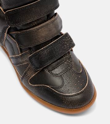 Bekett leather high-top sneakers | Isabel Marant
