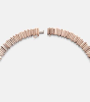 Collar Jagged de oro rosa de 18 ct  | Suzanne Kalan