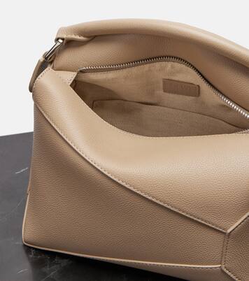 Puzzle Edge Small leather tote bag | Loewe