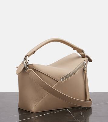 Puzzle Edge Small leather tote bag | Loewe
