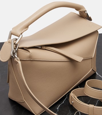 Puzzle Edge Small leather tote bag | Loewe
