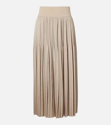 Rabat plissé midi skirt | Joseph