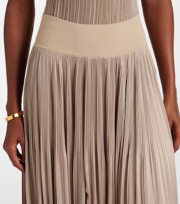 Rabat plissé midi skirt | Joseph
