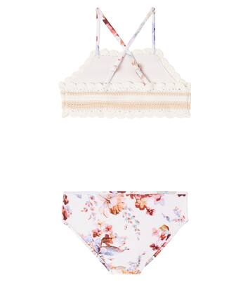 Awaken crochet floral bikini | Zimmermann Kids