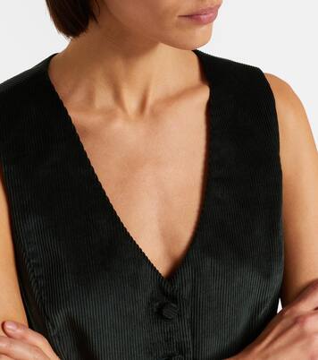 Coleridge棉质灯芯绒背心 | Gabriela Hearst