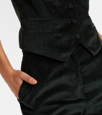 Coleridge棉质灯芯绒背心 | Gabriela Hearst