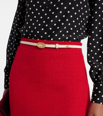 Embellished leather belt | Valentino Garavani