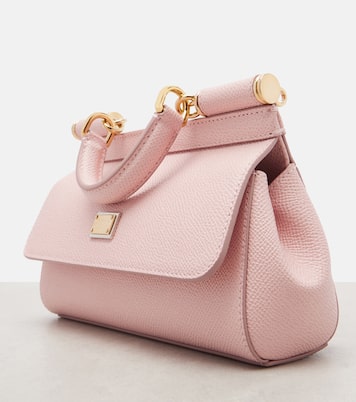 Sicily Mini leather top-handle bag | Dolce&Gabbana