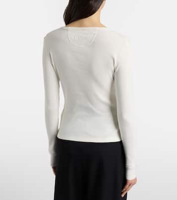 Cotton jersey Henley shirt | Chloé
