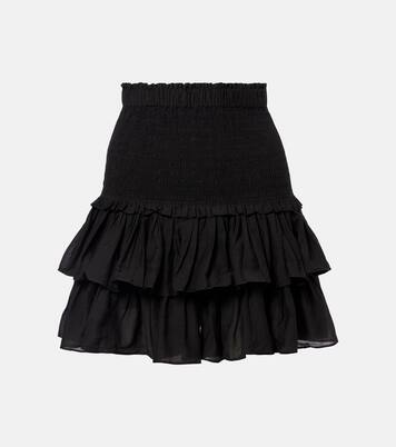 Naomi tiered cotton-blend miniskirt | Marant Etoile