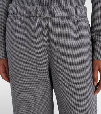 بنطلون بأرجل واسعة من القطن Braylen | Velvet