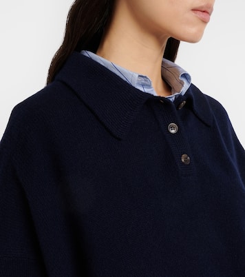 Etta cashmere polo sweater | Lisa Yang