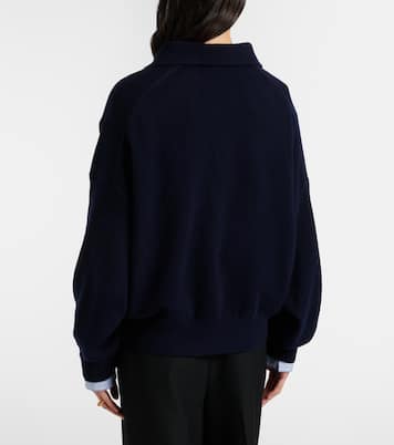 Etta cashmere polo sweater | Lisa Yang