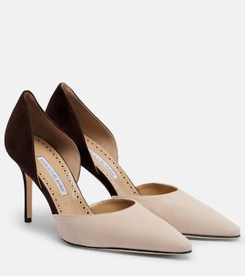 Taylerbinu 90 suede pumps | Manolo Blahnik