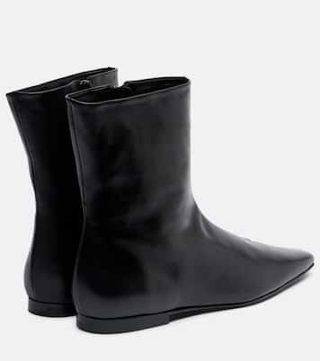 Leather ankle boots | Toteme