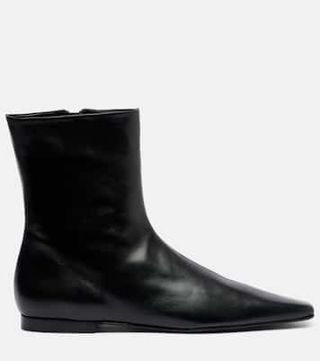 Leather ankle boots | Toteme