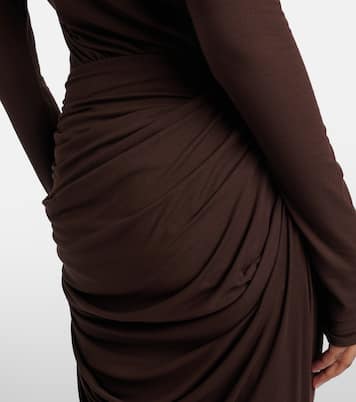 Draped maxi skirt | Entire Studios