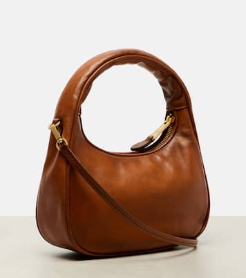 Wander leather shoulder bag | Miu Miu