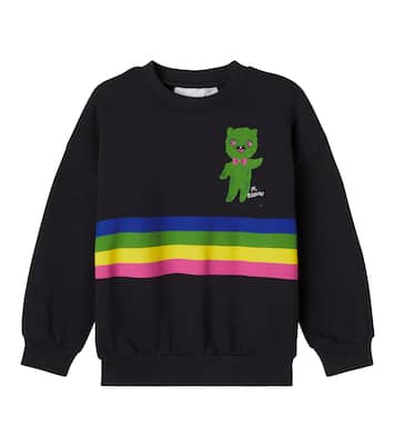 Alien cotton jersey sweatshirt | Mini Rodini
