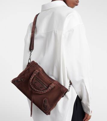 Le City Small suede tote bag | Balenciaga
