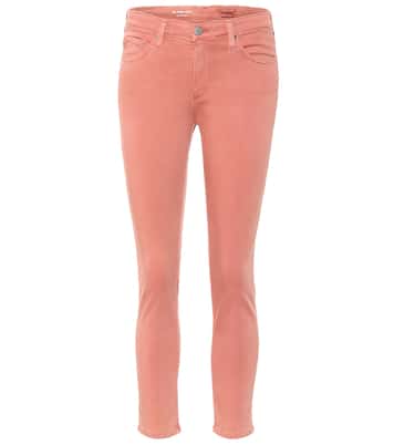 Prima crop mid-rise cigarette pants | AG Jeans