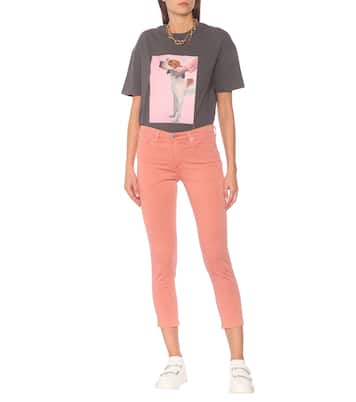Prima crop mid-rise cigarette pants | AG Jeans
