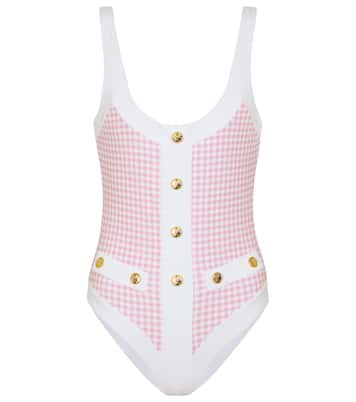 Bañador Sailor de cuadros vichy | Caroline Constas