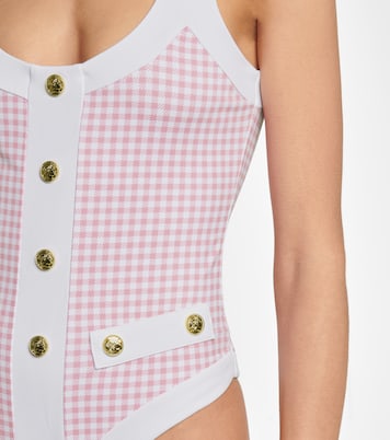 Bañador Sailor de cuadros vichy | Caroline Constas