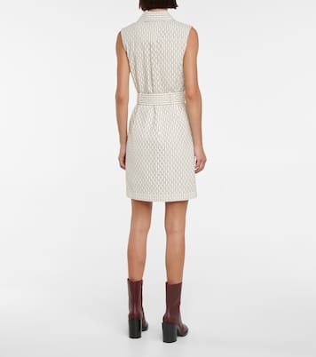Miniabito in misto cotone a quadri | Victoria Victoria Beckham