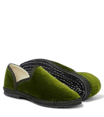 Mocassins Friulane en velours | The Row Kids