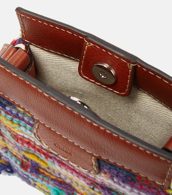 Borsa a tracolla Edith in cashmere | Chloé