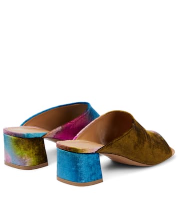 Sandali in velluto | Dries Van Noten