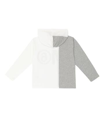Sudadera con capucha de algodón con logo | MM6 Maison Margiela Kids
