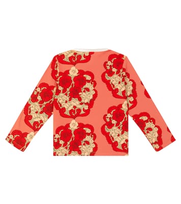 Polo imprimé en coton mélangé | Mini Rodini