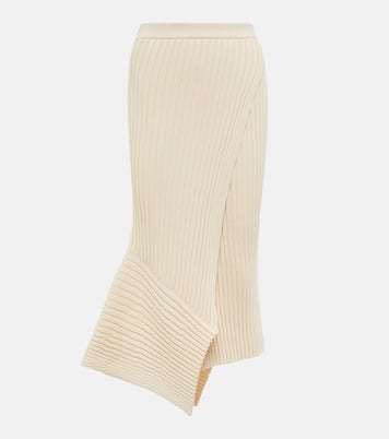 Gonna midi in maglia di cotone | Stella McCartney