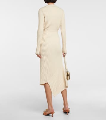 Gonna midi in maglia di cotone | Stella McCartney