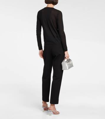 Embroidered cashmere and silk cardigan | Giambattista Valli