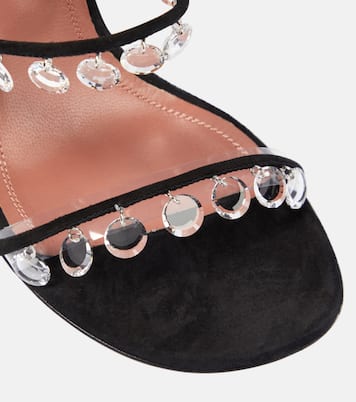 Sandalen Tina aus Leder | Amina Muaddi