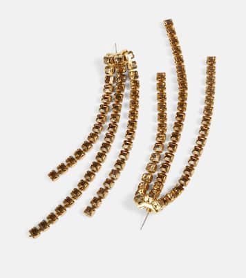 Boucles d’oreilles à cristaux | Oscar de la Renta