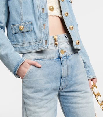 Two-in-one high-rise jeans | Balmain