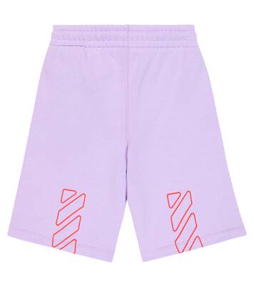 Shorts aus Baumwoll-Jersey | Off-White Kids