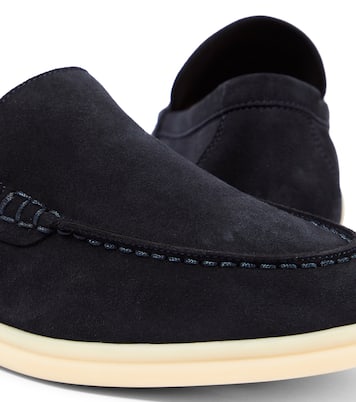 Mocassins Summer Walk en daim | Loro Piana Kids