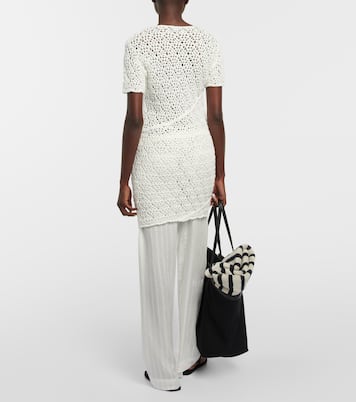 Vestido corto en mezcla de algodón | Toteme