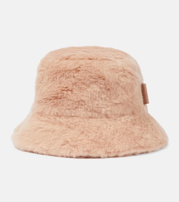 Figura alpaca, wool, and silk bucket hat | Max Mara