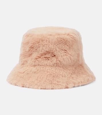 Figura alpaca, wool, and silk bucket hat | Max Mara